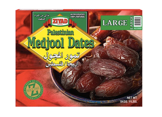 Ziyad Medjool Dates Large 11lb (5kg) Box
