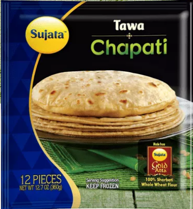 Sujata Tawa Chapati 12pc