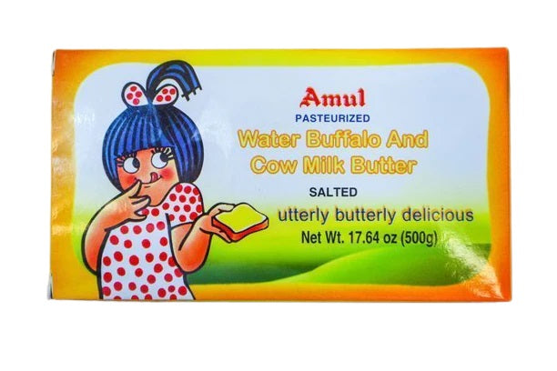 Amul Butter Salted 17.64oz (500g)
