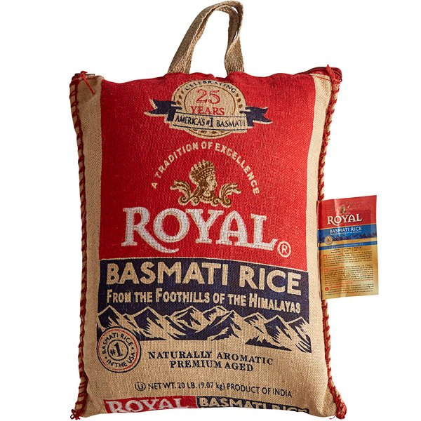Royal Basmati Rice, Authentic Royal, White Rice,