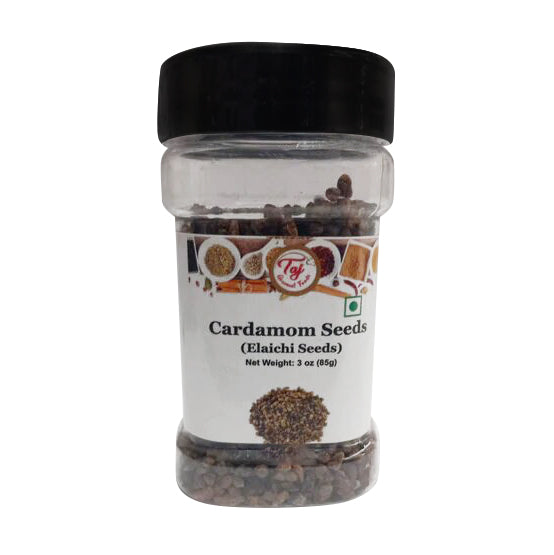 TAJ Cardamom Seeds (Decorticated Cardamom), 3.5oz (100g) Pouch