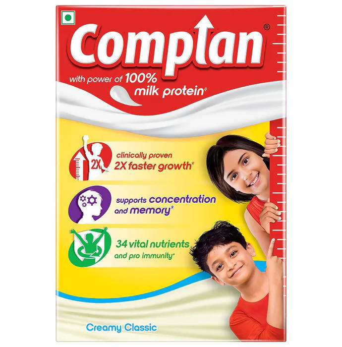 Complan New Natural Taste Creamy Classic, 1.1lbs (500g)