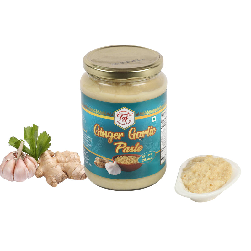 TAJ Ginger Garlic Paste (Ground Ginger & Garlic), 750g