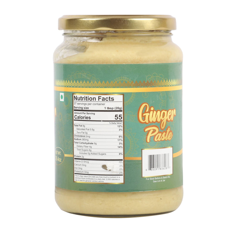 TAJ Ginger Paste (Ground Ginger), 750g