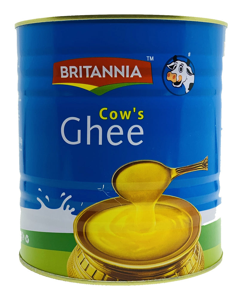 Britannia Pure Cow Ghee, Clarified Butter, 16.9oz (500ml)