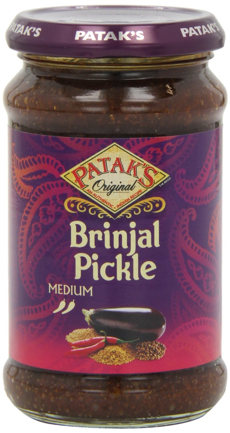 Patak's Brinjal Pickle, 255g (10 oz)