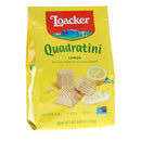 Loacker Quadratini Lemon Wafer Cookies, 8.82oz