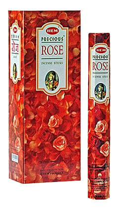 HEM Precious Rose Incense Sticks - 120 Sticks Total