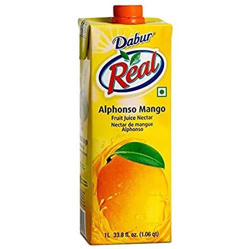 Dabur Real Alphonso Mango  Fruit Nectar 1 L (33.8fl)