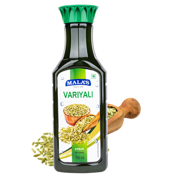 Mala's Variyali Syrup Bottle - 750ml