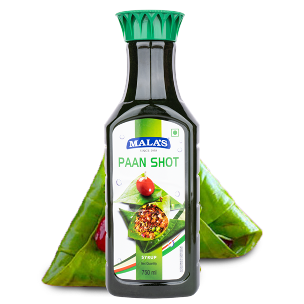 Mala's Paan Shot Syrup Bottle - 750ml