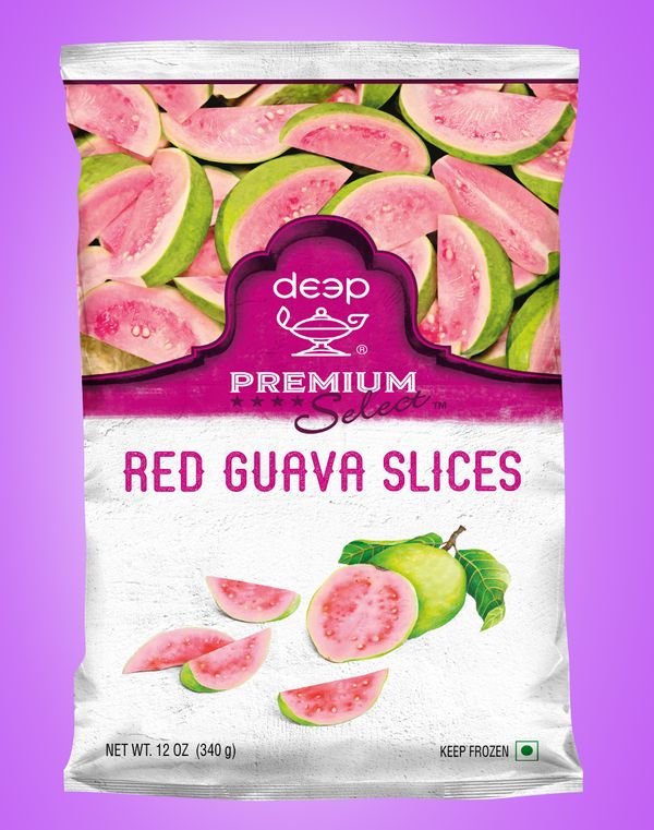 Deep Frozen Red Guava Slices, 12oz