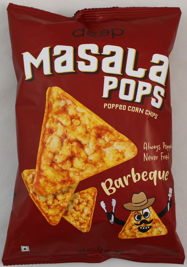 Deep Masala Pops BBQ  2.8oz (80g)