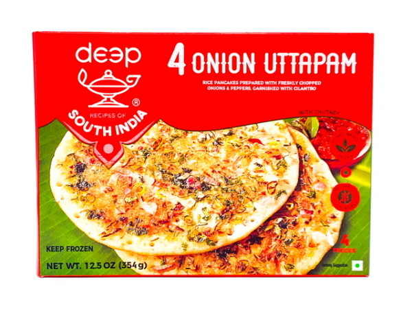 Deep Frozen Onion Uttapam, 4pc