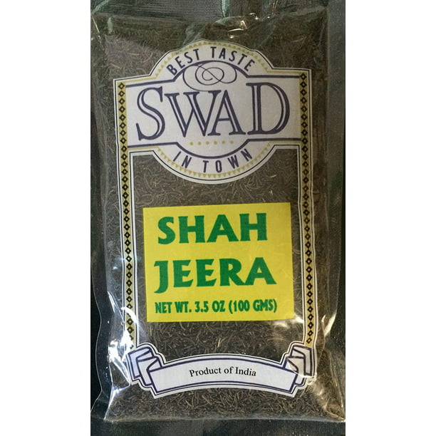 Swad Shah Jeera (Black Cumin Seeds), 3.5oz