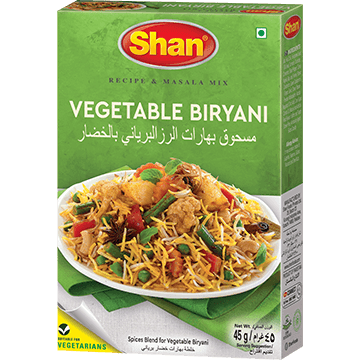Shan Vegetable Biryani 1.50oz (45g)