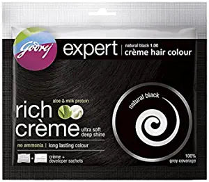 Godrej Expert Creme Hair Colour Natural Black 20ml
