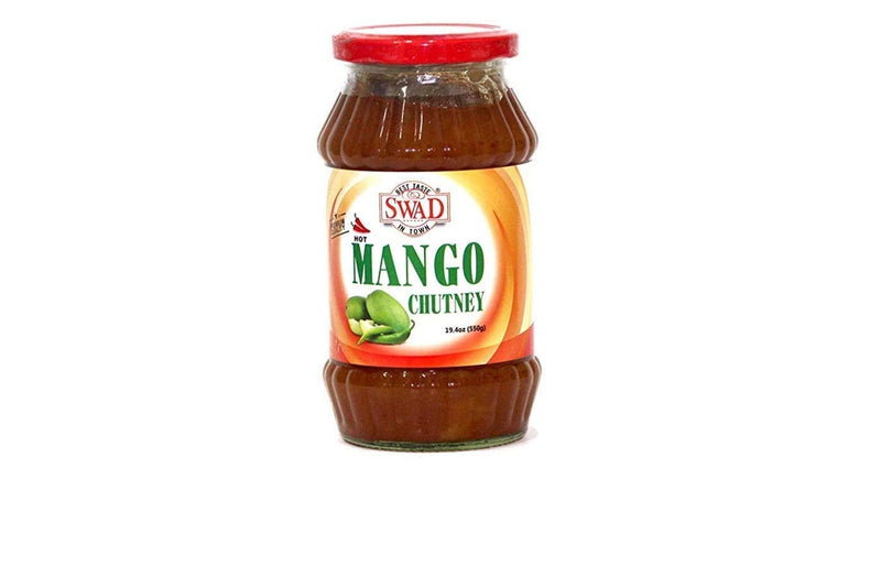 Swad Mango Chutney (Hot) 19.4oz (550g)