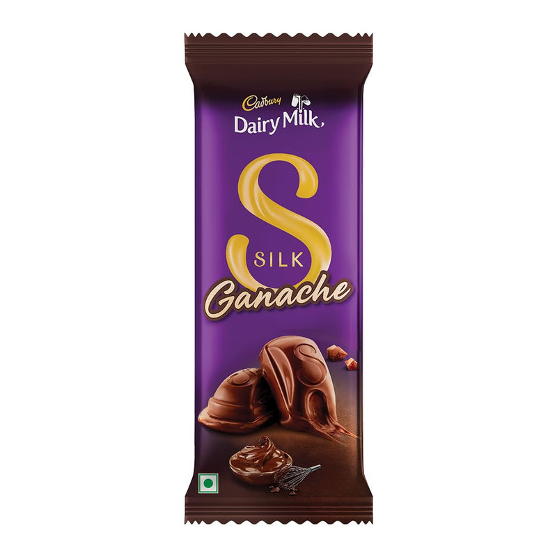 Cadbury Dairy Milk Silk Ganache Chocolate Bar, 60 Gram