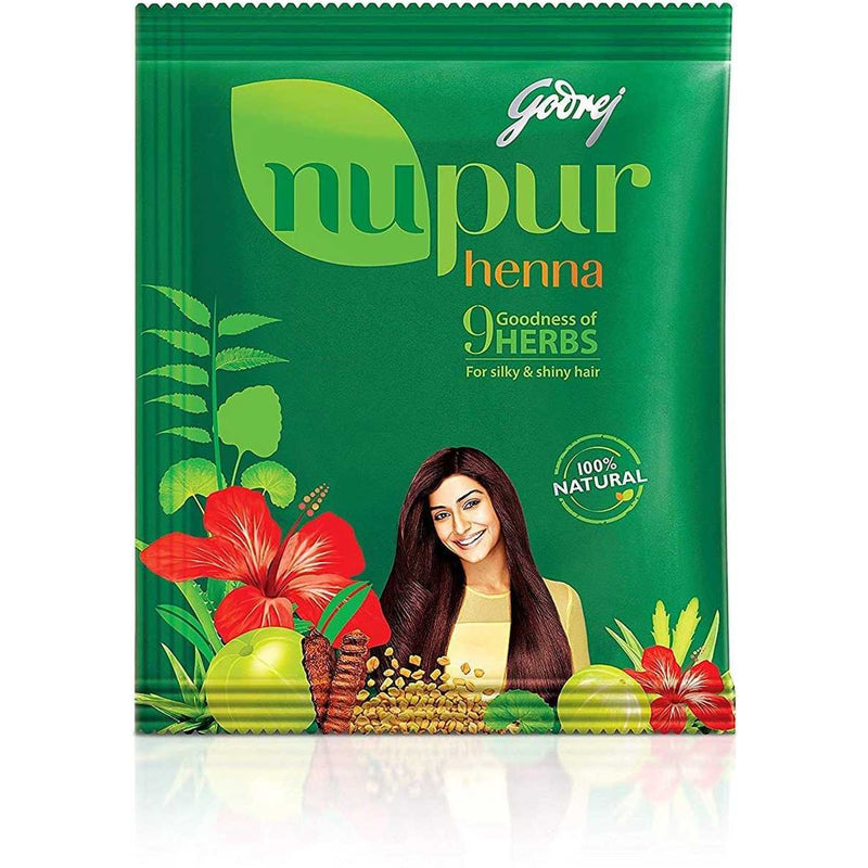 Godrej Nupur Henna 100% Pure Mehndi, 500g