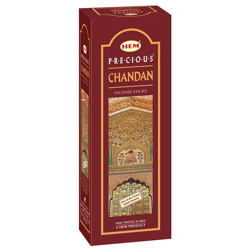 HEM Precious Chandan Incense Sticks - 120 Sticks Total