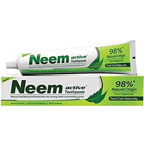 Neem Active Toothpaste, Total Care Naturally, 175g