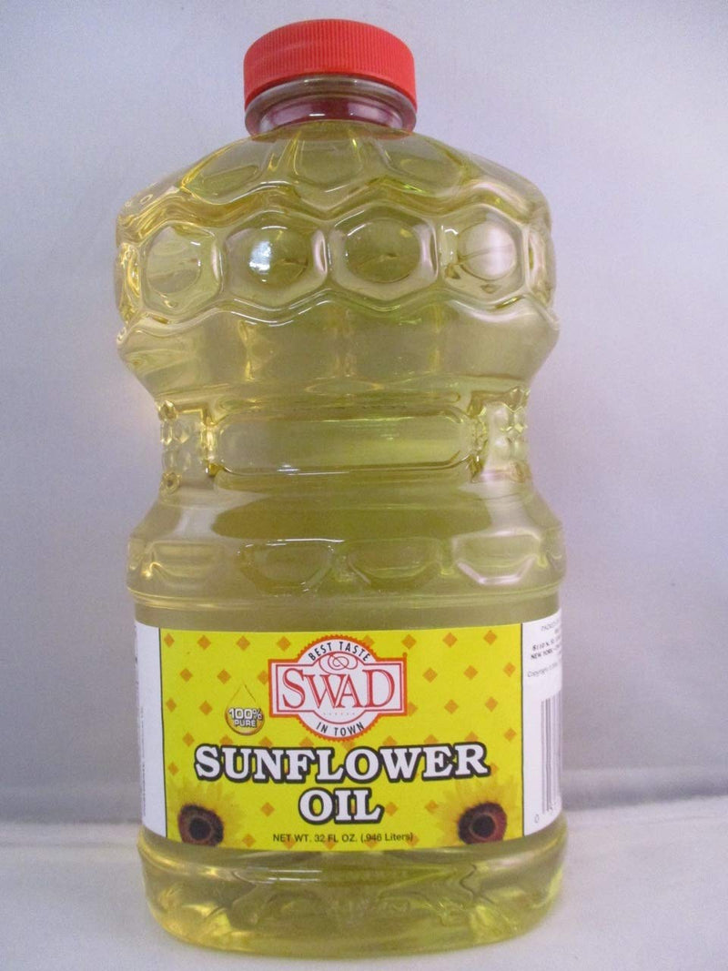 Swad Sunflower Oil. 32oz (Best Before End 04/2024)