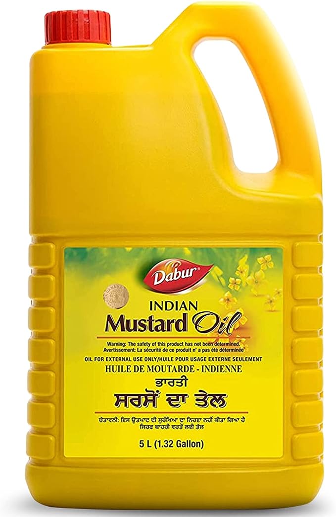 Dabur Mustard Oil 5L (1.32Gallon)
