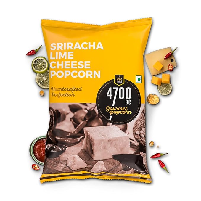 4700bc Sriracha Lime Cheese Popcorn, 75g Pouch