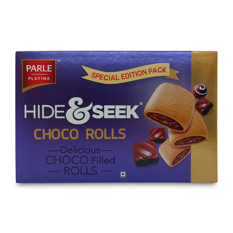 Parle Hide & Seek Choco Rolls, 250g
