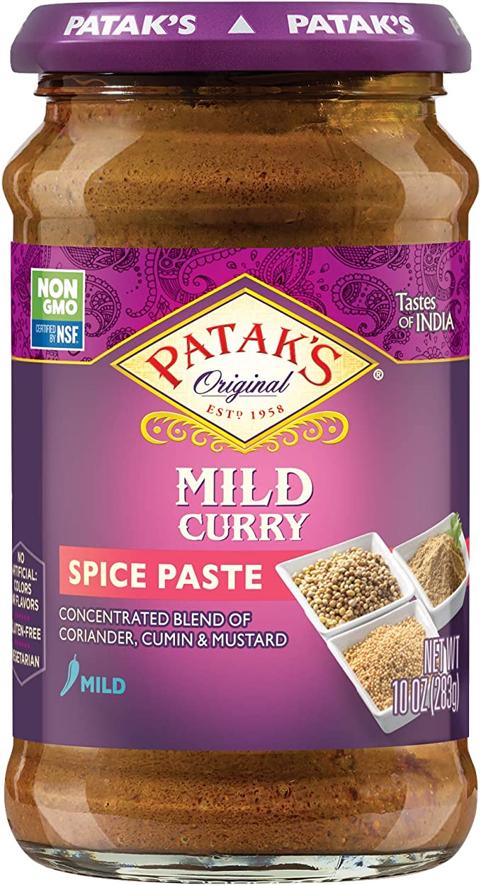 Patak's Mild Curry Paste , (10 Oz)