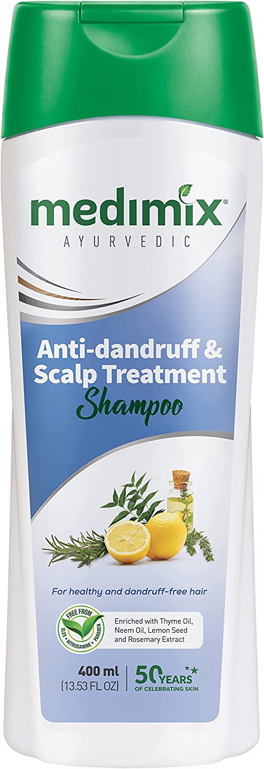 Medimix Ayurvedic Anti-Dandruff & Scalp Treatment Shampoo, 400ml