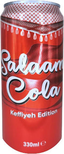 Salaam Cola - Keffiyah Edition (50% Less Sugar, Maximum Taste) | 330ml