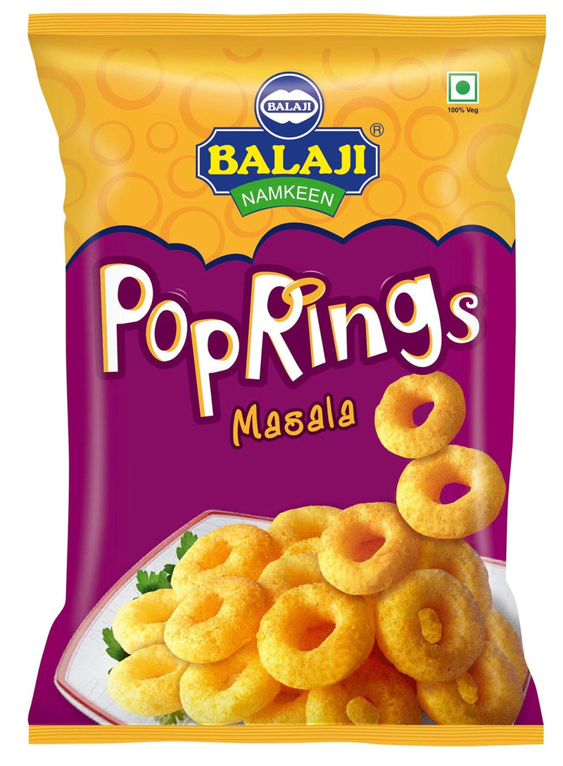 Balaji Pop Rings Masala, 65g