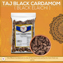 TAJ Black Cardamom, Kali Elaichi 100g (3.5oz)