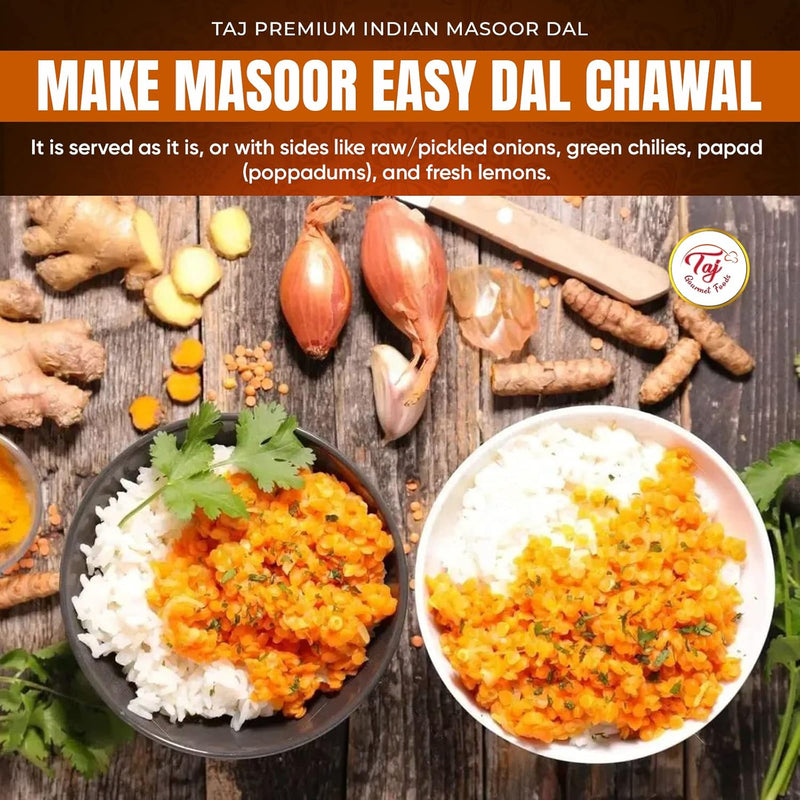 TAJ Masoor Dal, Red Lentils