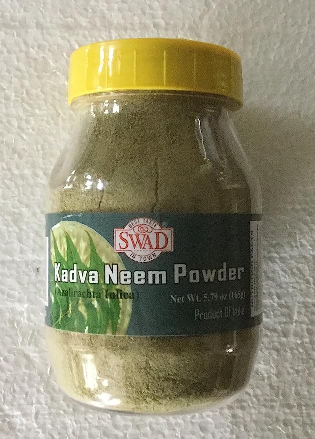 Swad Kadva Neem Powder, Bottle, 5.79oz (165g)