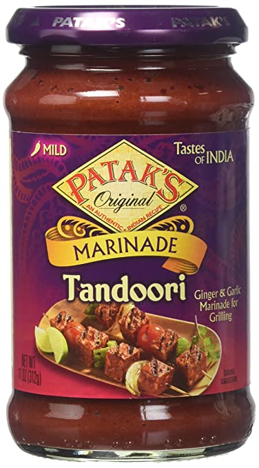 Patak's Tandoori Marinade Spice Paste (Mild), 11oz