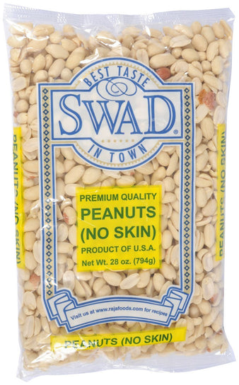 Swad Jumbo Raw Skinless Peanuts, 28oz