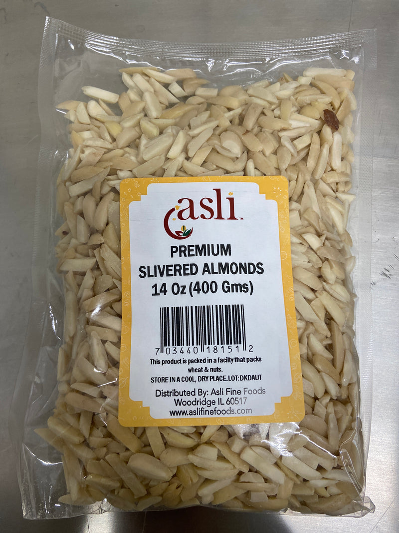 Asli Almonds Slivered 14oz