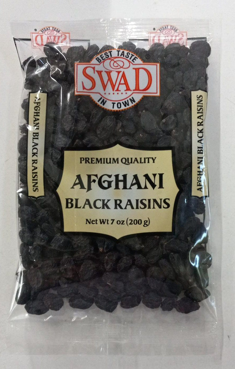 Swad Raisins  Afghani Black 7oz(200g)