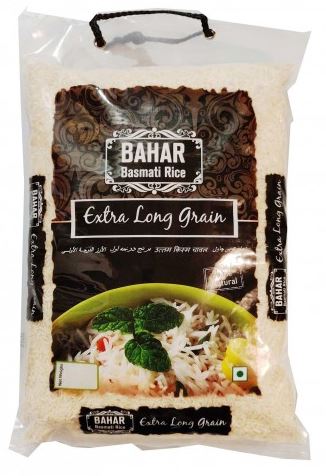 Bahar Extra Long Basmati Rice, 10lbs