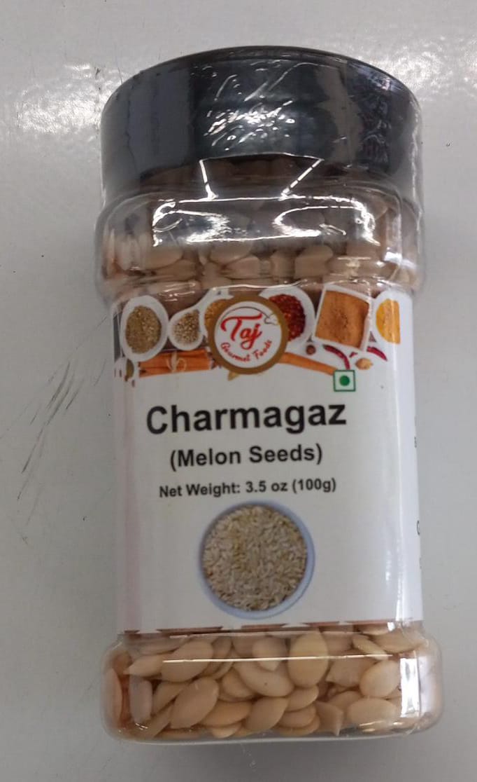 TAJ Charmagaz, Char Magaz, Melon Seeds, 100g