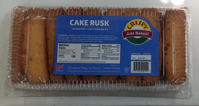 TWI Crispy Cake Rusk, 350 g