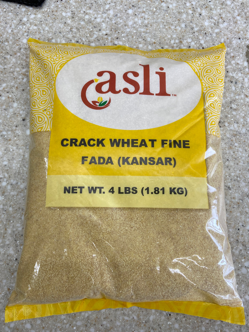 Asli Cracked Wheat Fine 4lbs