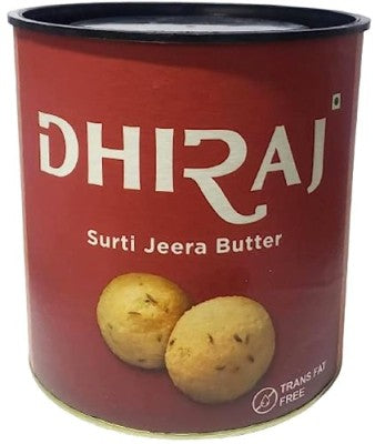 Dhiraj Surti Jeera Butter Biscuits, 500g BEST BEFORE 28 FEB 2025