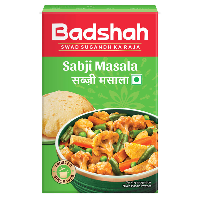 Badshah Veg Sabzi Masala 100gm BEST BEFORE 03/2025