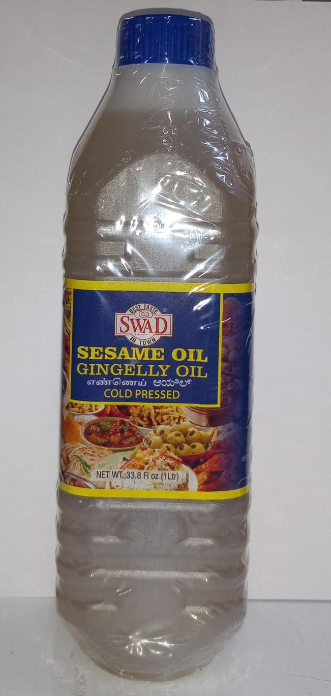 Swad Gingelly Oil Sesame Oil, 1 ltr.