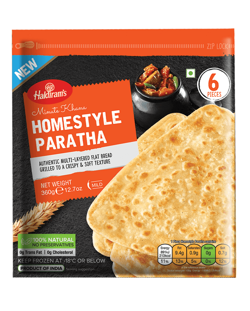 Haldirams Style Paratha (6pcs) 360g