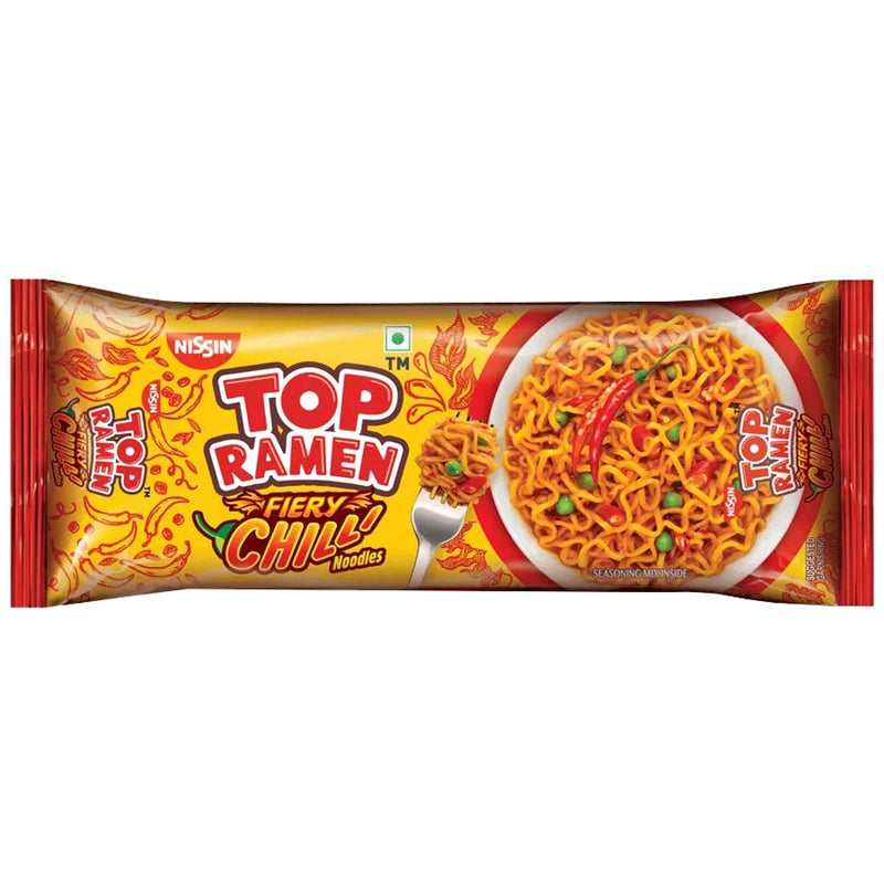 Nissin Top Ramen Fierry Chilli Noodles 240gm